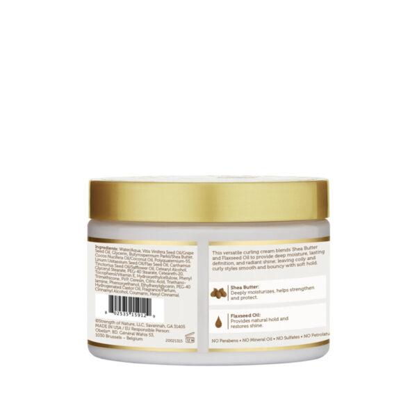 SHEA BUTTER & FLAXSEED OIL CURLING CREAM, 12OZ