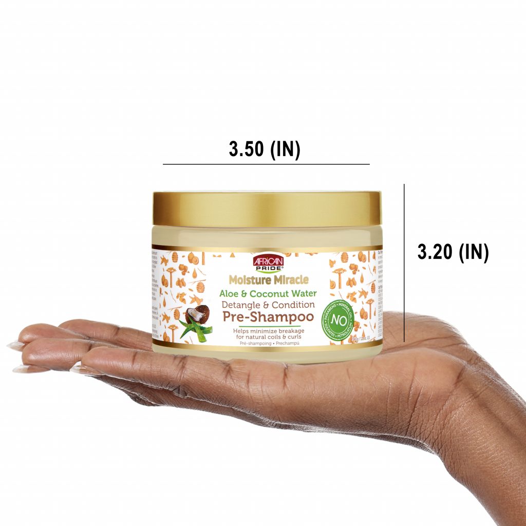 ALOE & COCONUT WATER PRE-SHAMPOO, 12OZ