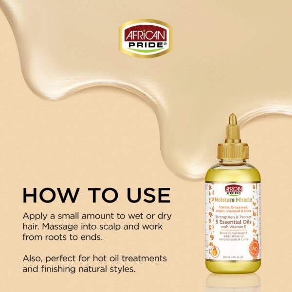 CASTOR, GRAPESEED, ARGAN, COCONUT & OLIVE 5 ESSENTIAL OILS, 4OZ
