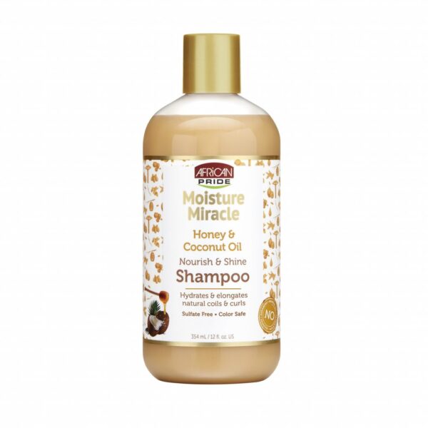 HONEY & COCONUT OIL SHAMPOO, 12OZ