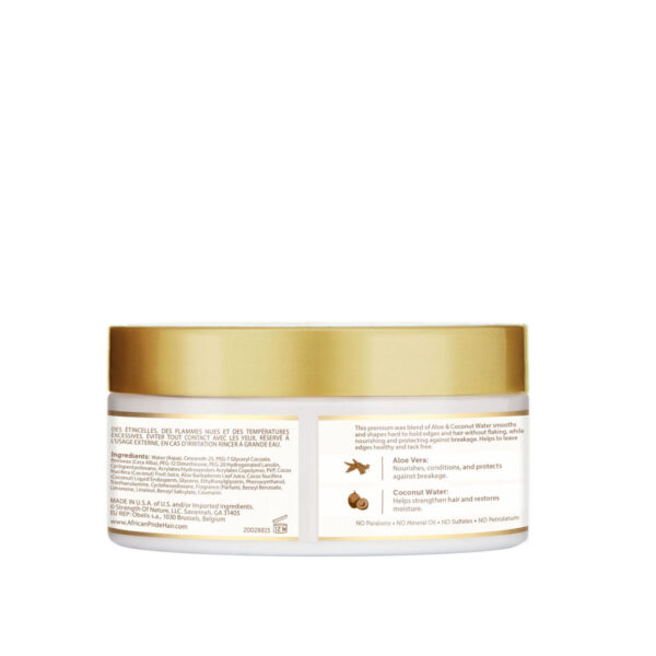 MAXIMUM HOLD EDGE STYLING WAX, 6OZ