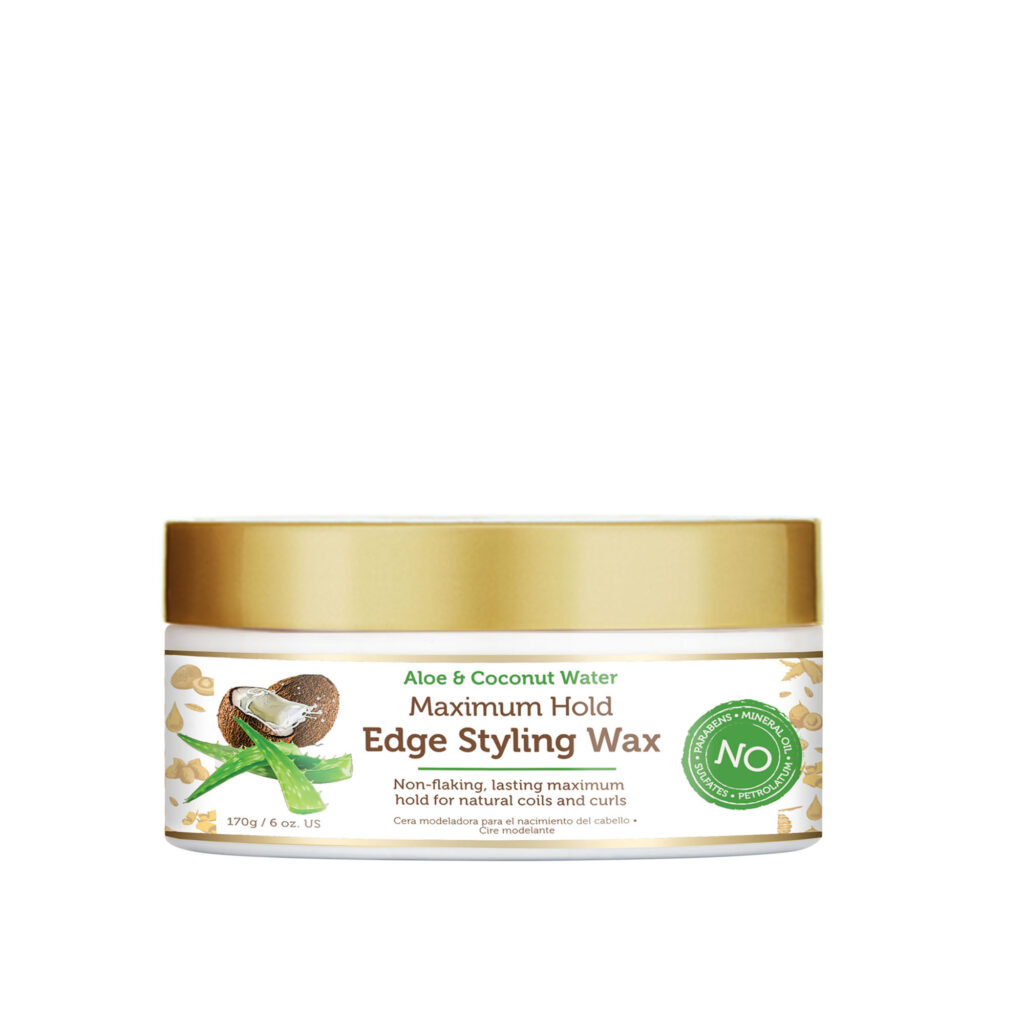 MAXIMUM HOLD EDGE STYLING WAX, 6OZ
