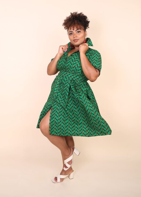 KIRAM AFRICAN PRINT DRESS