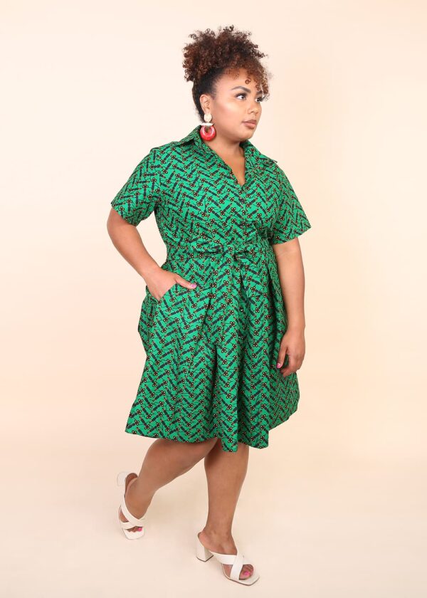 KIRAM AFRICAN PRINT DRESS