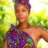 African Print Infinity Dress Belle