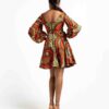 NURU AFRICAN PRINT WOMEN'S DRESS