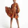 NURU AFRICAN PRINT WOMEN'S DRESS