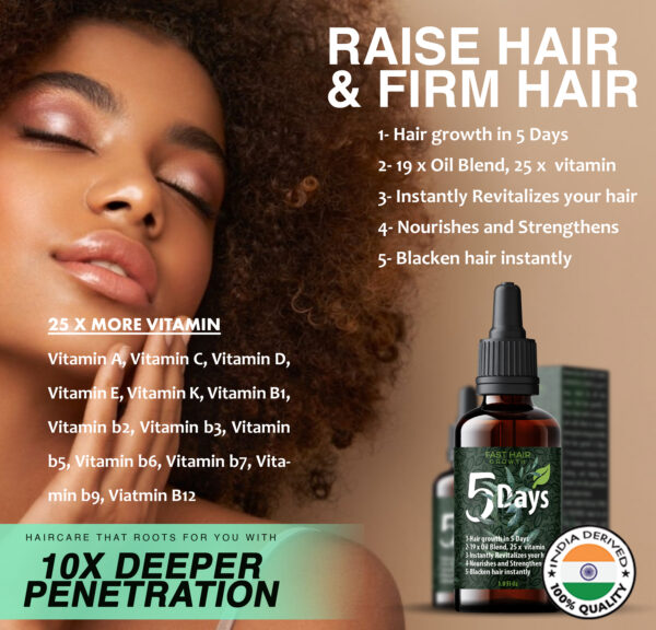 5 Days Fast Hair Growth Oil