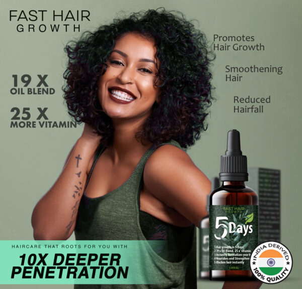 5 Days Fast Hair Growth Oil