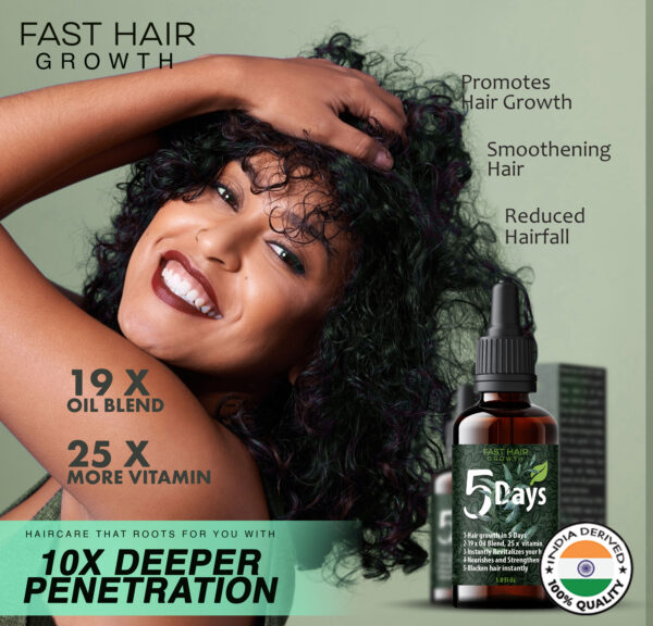 5 Days Fast Hair Growth Oil
