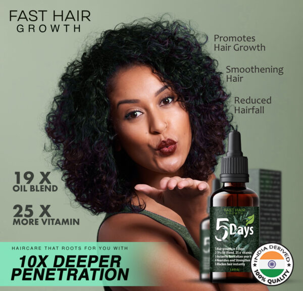 5 Days Fast Hair Growth Oil