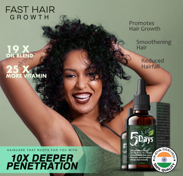 5 Days Fast Hair Growth Oil