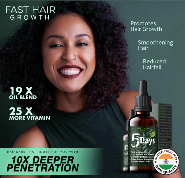 5 Days Fast Hair Growth Oil