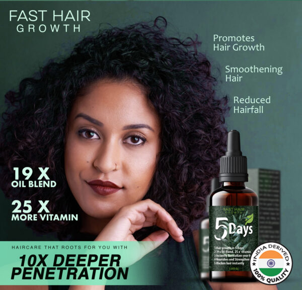 5 Days Fast Hair Growth Oil