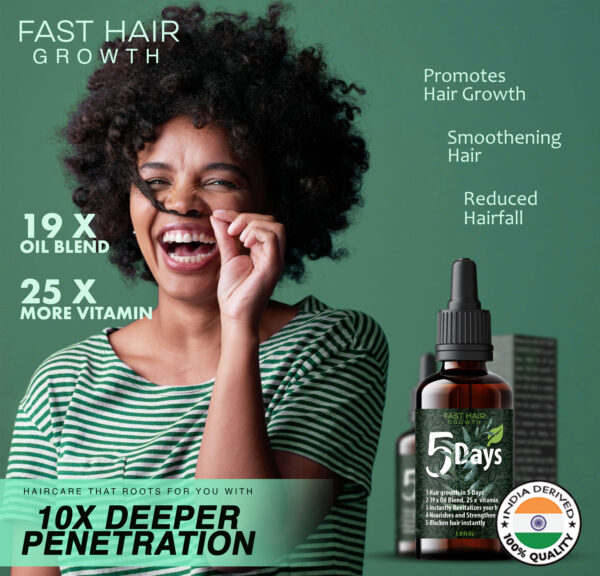 5 Days Fast Hair Growth Oil