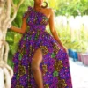 African Print Infinity Dress Belle