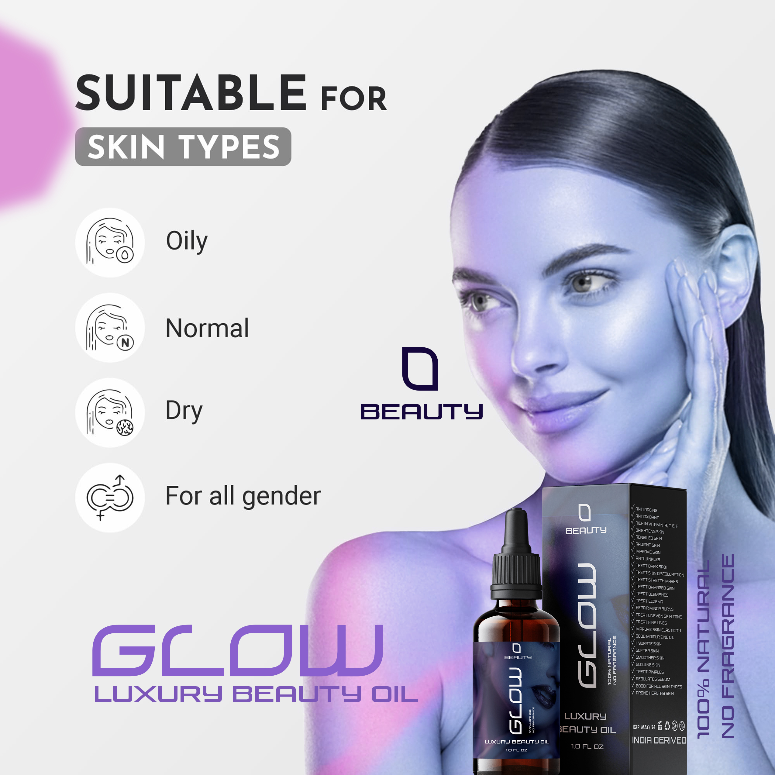 Glow beauty oil | Skin Solutionn