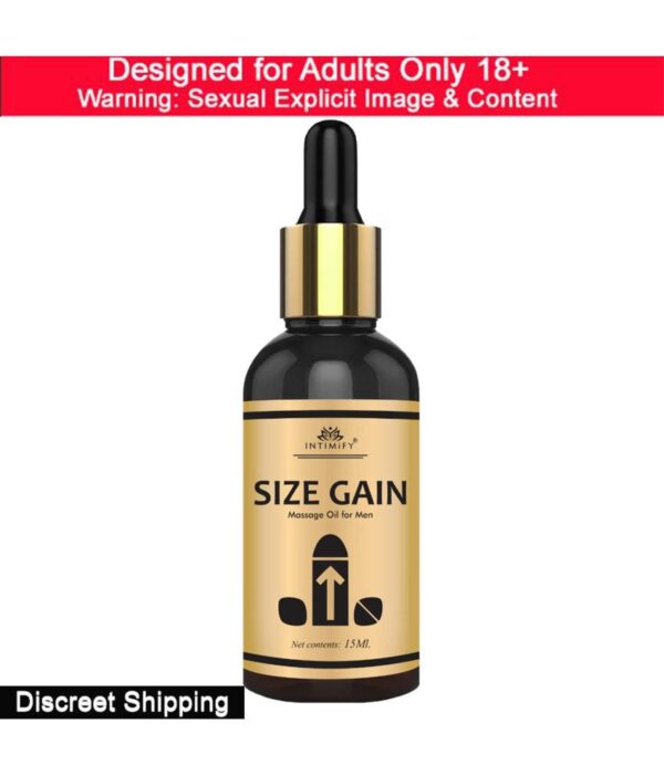 Intimify Size Gain Oil for sexy massage oil, penis cream, penis gel, penis massage, penis lotion, Pens Bigger Cream, Pennines