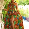 African Print Infinity Dress Belle