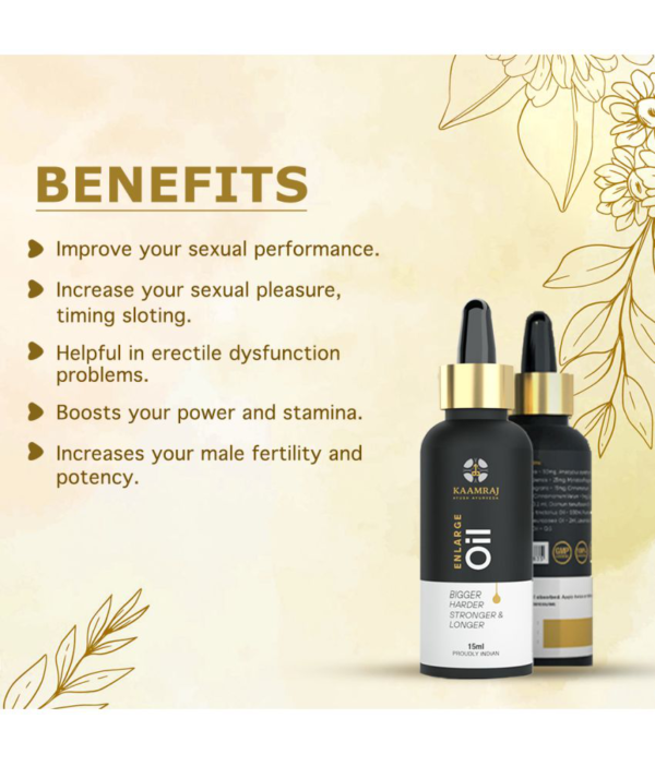 Sanda Oil Man Power And Size B00STER Massage Oil By Kaamraj