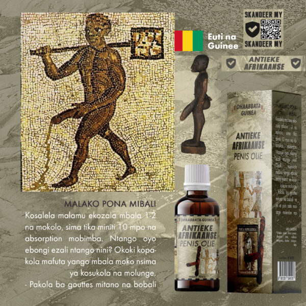 Antieke Afrikaanse Penis Olie
